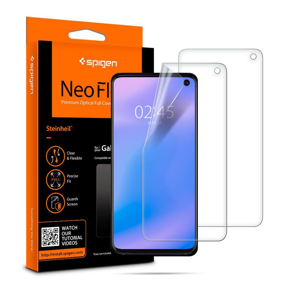 Mbrojtëse ekrani Spigen Neo Flex HD, për Samsung Galaxy S10, transparente