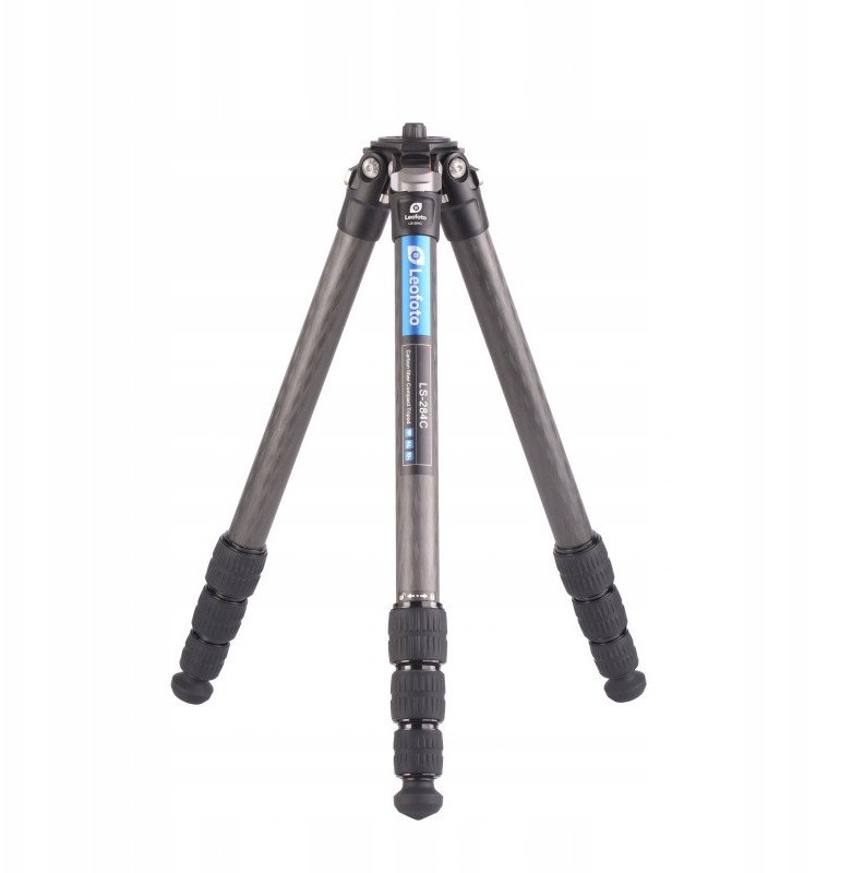 Tripod fotografik Leofoto Ranger LS-284C me kokë LH-30, fibër karboni, kapacitet 10 kg, i zi