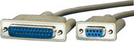 Kabllo Roline, DB-9 - DB-25, 1.8 m, e hirtë