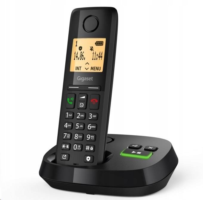 Telefon fiks pa kabllo Gigaset Pure 300 AM, sekretari telefonik, i zi