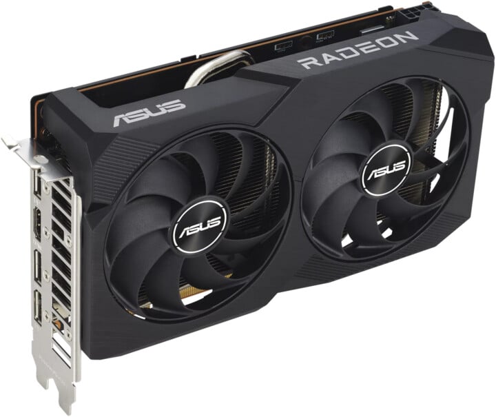 Kartelë grafike ASUS Dual Radeon RX 7600 V2 OC Edition, 8GB GDDR6