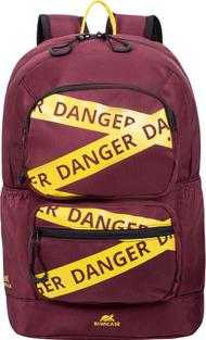 Shpinë RivaCase Erebus 5421, 13.3", kundër ujit, e kuqe burgundy