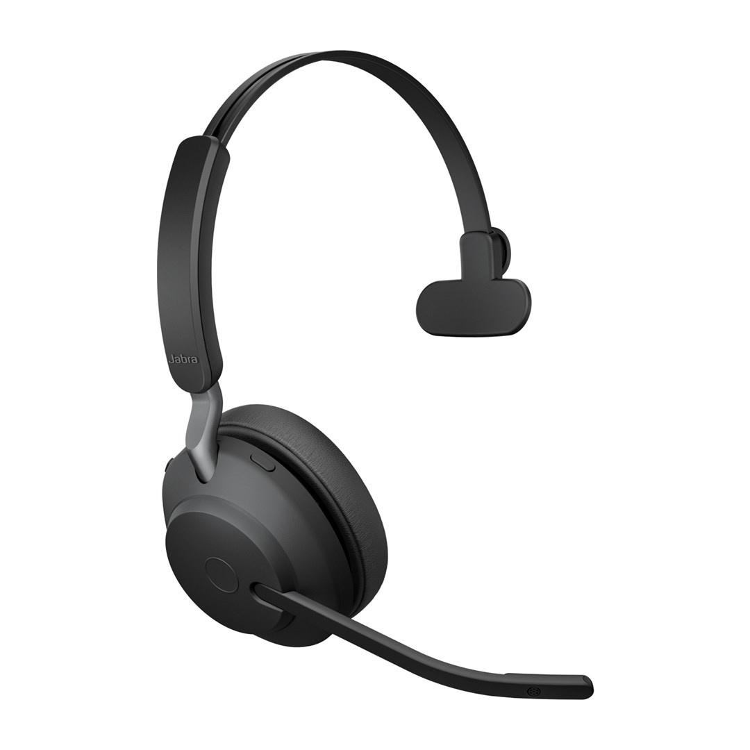 Kufje Jabra Evolve2 65 UC Mono, USB Type-C, Bluetooth, e zezë