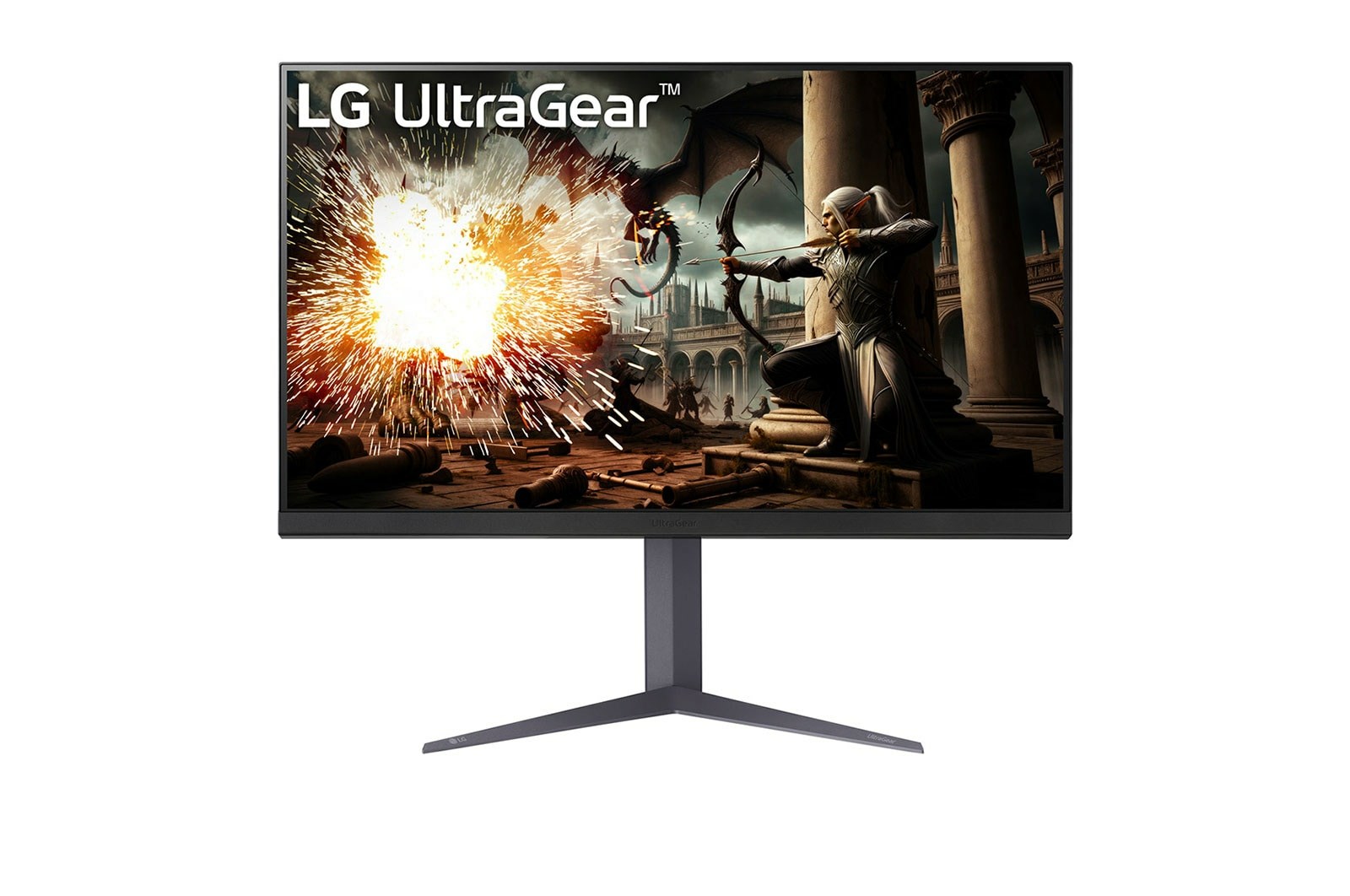 Monitor LG 32GS75Q-B, 31.5", Quad HD, 180Hz, i zi