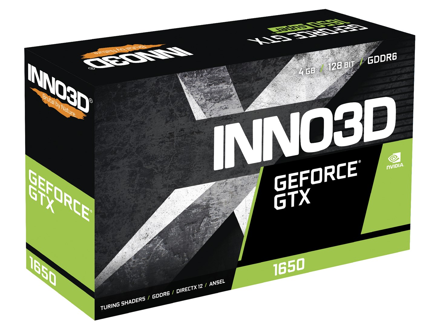 Kartë grafike Inno3D NVIDIA GeForce GTX 1650, OC, 4 GB GDDR6