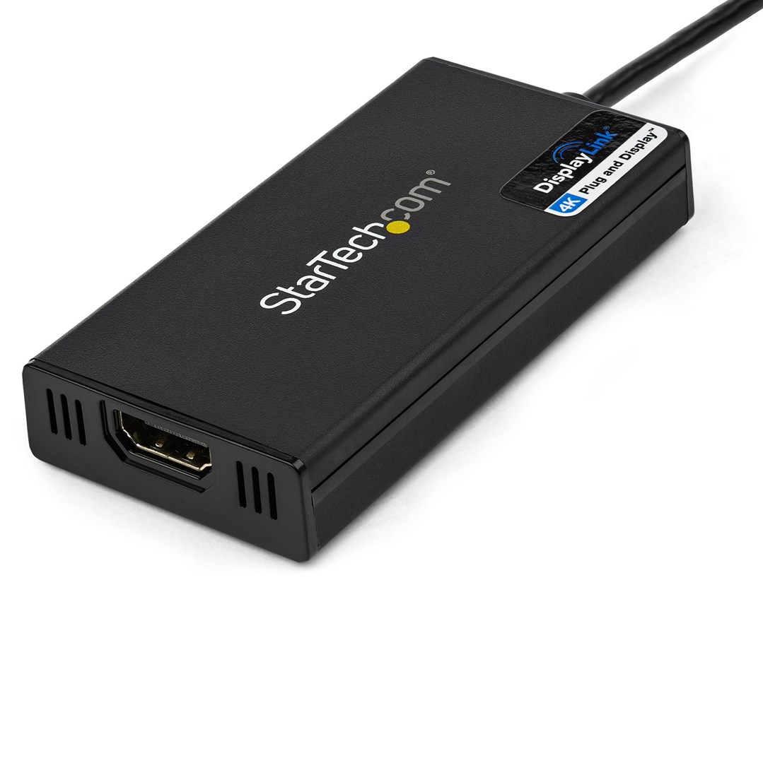 Përshtatës USB 3.0 në HDMI Startech USB32HD4K, 4K 30Hz, i zi