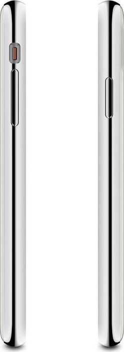 Mbrojtëse telefoni Moshi iGlaze për iPhone Xr, rezistente ndaj rënieve, Pearl White