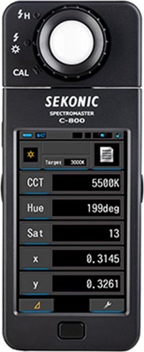 Spektrometër drite Sekonic C-800 Spectromaster, profesional, portativ
