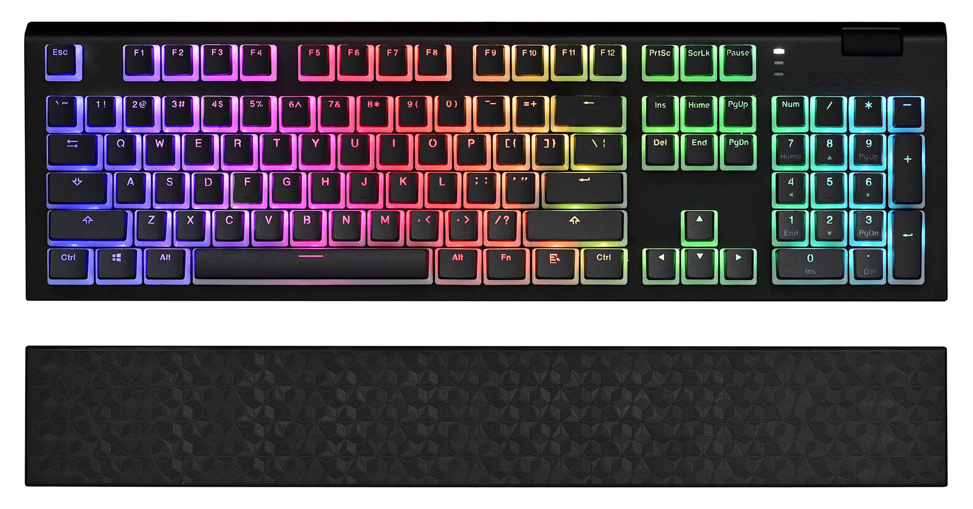 Tastierë mekanike Gaming Endorfy OMNIS PUD, USB, Kailh Brown, RGB, e zezë