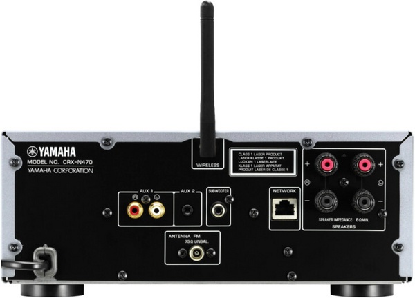 Sistem zërimi Yamaha CRX-N470, i zi 