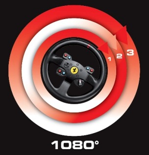 Timon dhe pedale Ferrari Thrustmaster T300, Alcantara-Edition