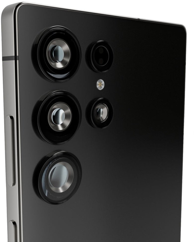 Заштитник за камера Puro Individual Camera, Samsung Galaxy S25 Ultra, сет 5 парчиња, проѕирен