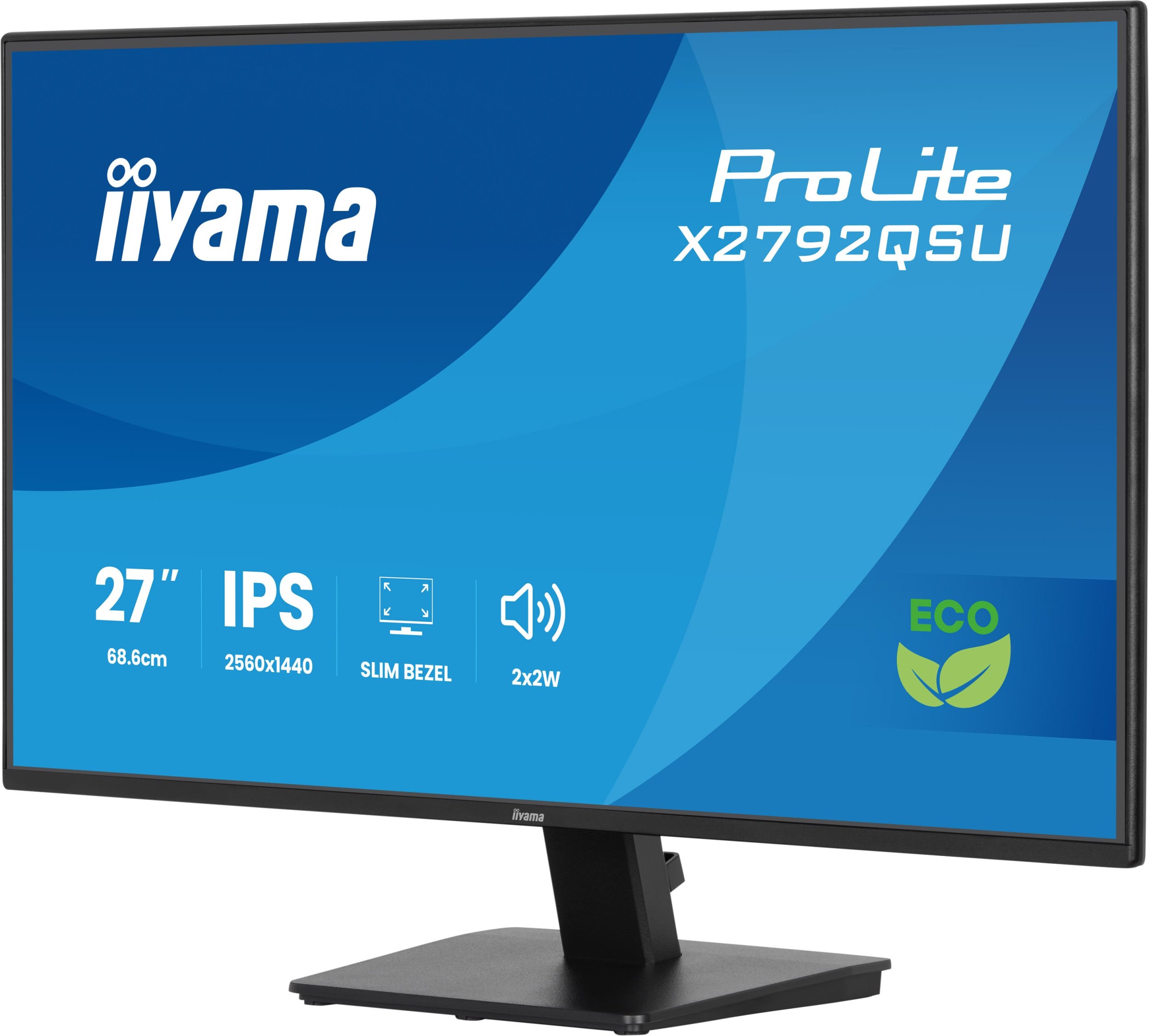 Monitor Iiyama ProLite X2792QSU, 27", QHD IPS, kornizë e hollë