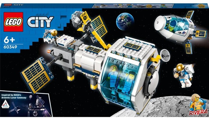 Set LEGO® City 60349 Lunar Space Station, 500 pjesë