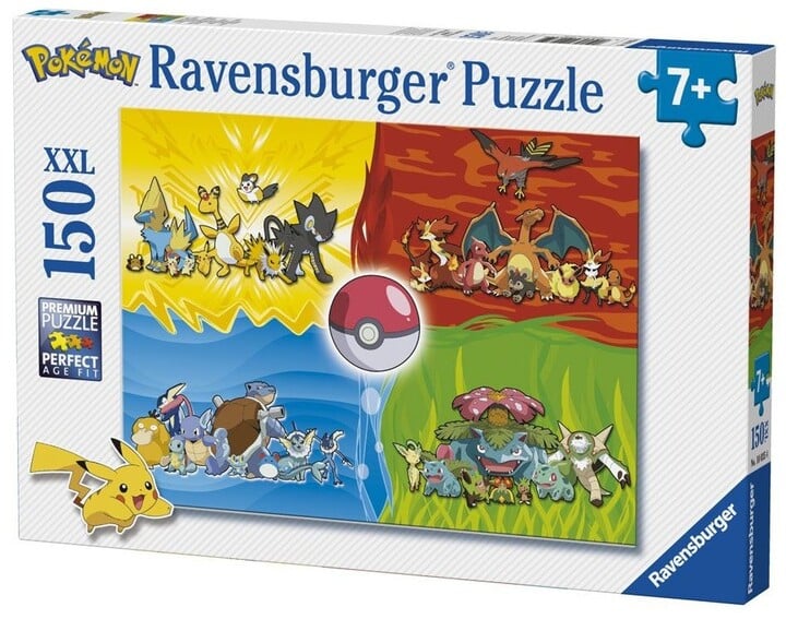 Puzzle Ravensburger Pokémon - Species XXL, 150 pjesë