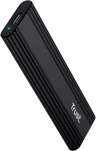 Надворешно куќиште за SSD M.2 Trust 25806, USB C, алуминиум, сиво