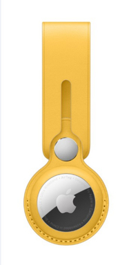 Apple AirTag Leather Loop, Meyer Lemon (Seasonal Summer2021) Apple AirTag Leather Loop, Meyer Lemon (Seasonal Summer2021)