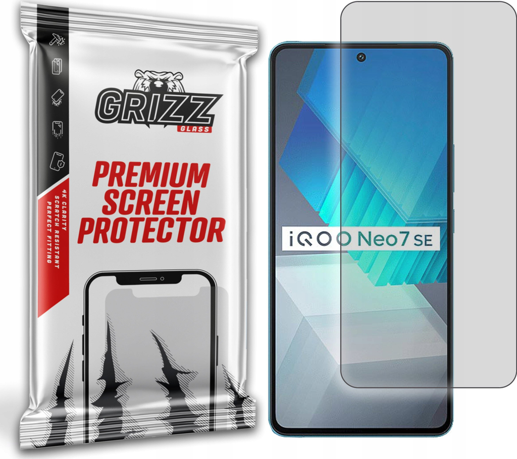 Mbrojtëse ekrani matte GrizzGlass PaperScreen për Vivo iQOO Neo7