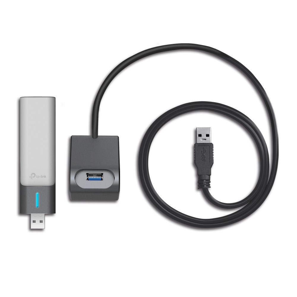 Përshtatës Wi-Fi TP-Link Archer TX50UH, AX3000, USB 3.0, Dual Band, i zi