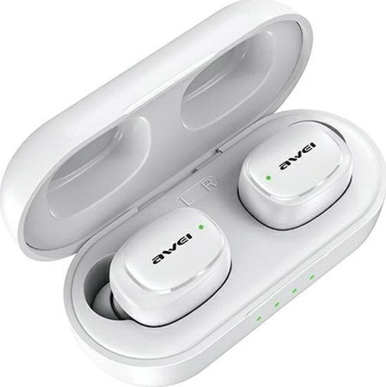Kufje pa tela Awei T13 Pro, TWS, Bluetooth 5.1, të bardha