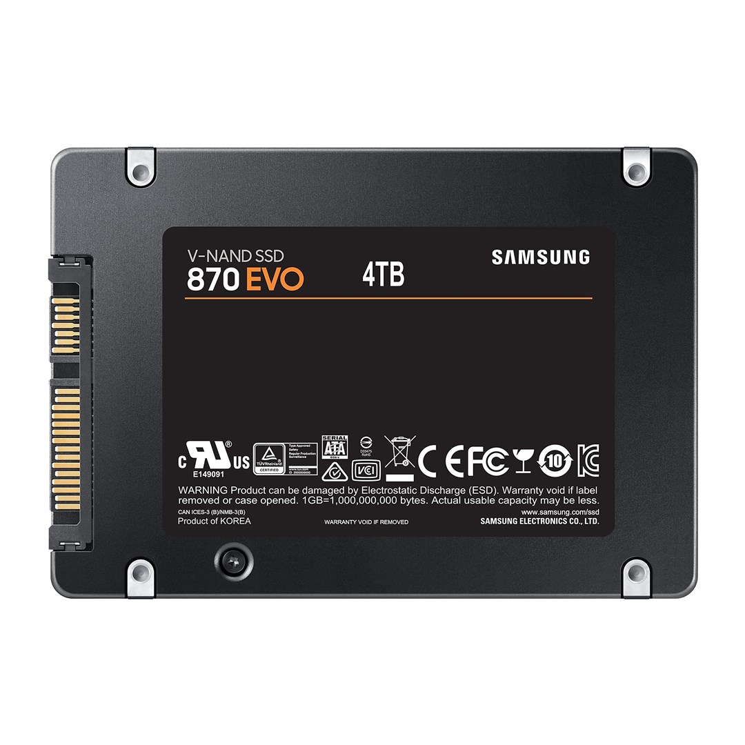 Disk SSD Samsung 870 EVO, 4TB, 2.5", SATA III