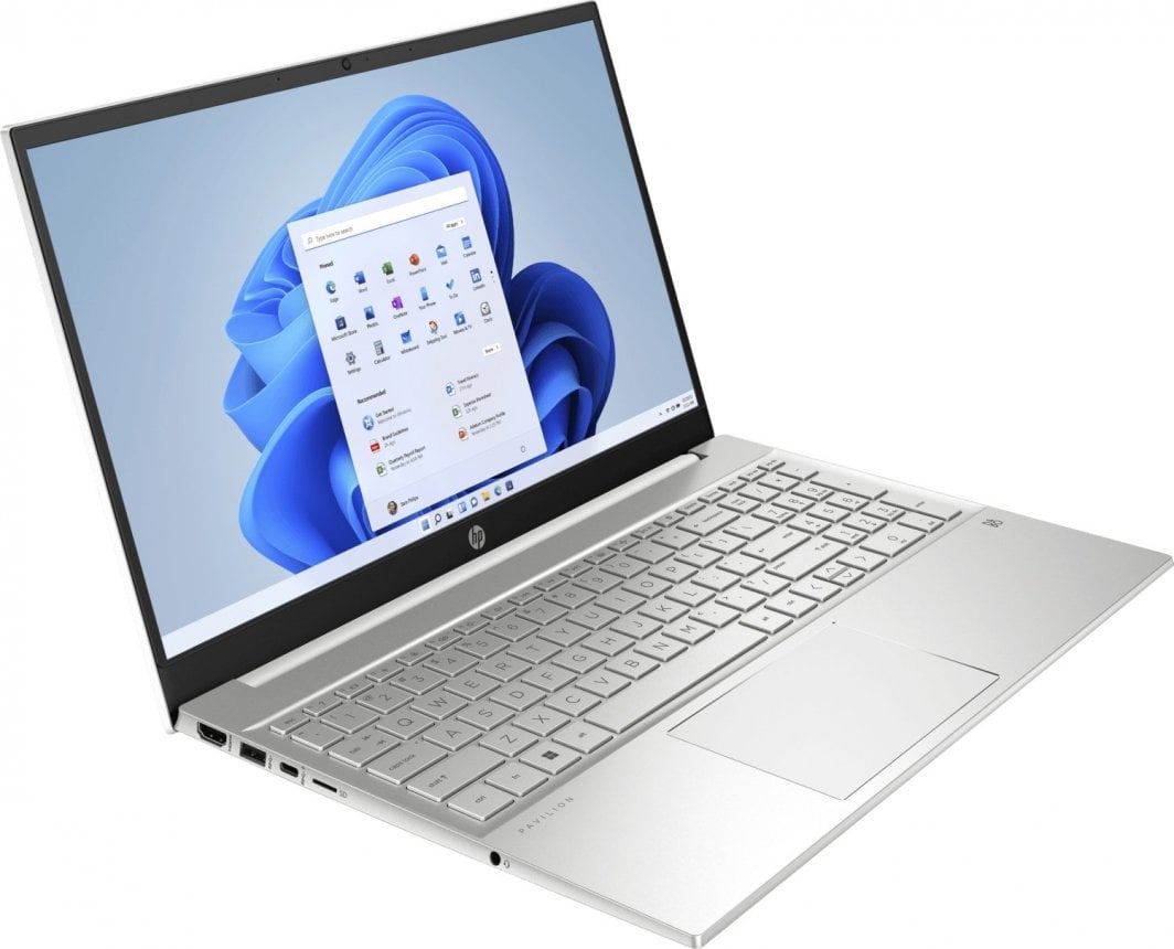 Laptop HP Pavilion 15-eh1318nw, 15.6", AMD Ryzen 7 5700U, 16 GB RAM, 512 GB SSD, i argjendtë