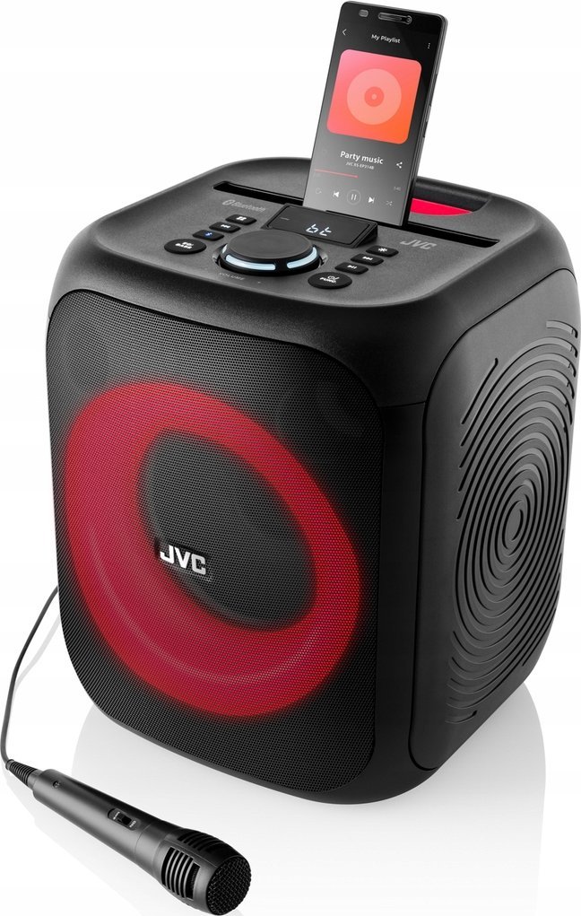 Altoparlant karaoke JVC XS-EP314B, Bluetooth TWS, USB, i zi