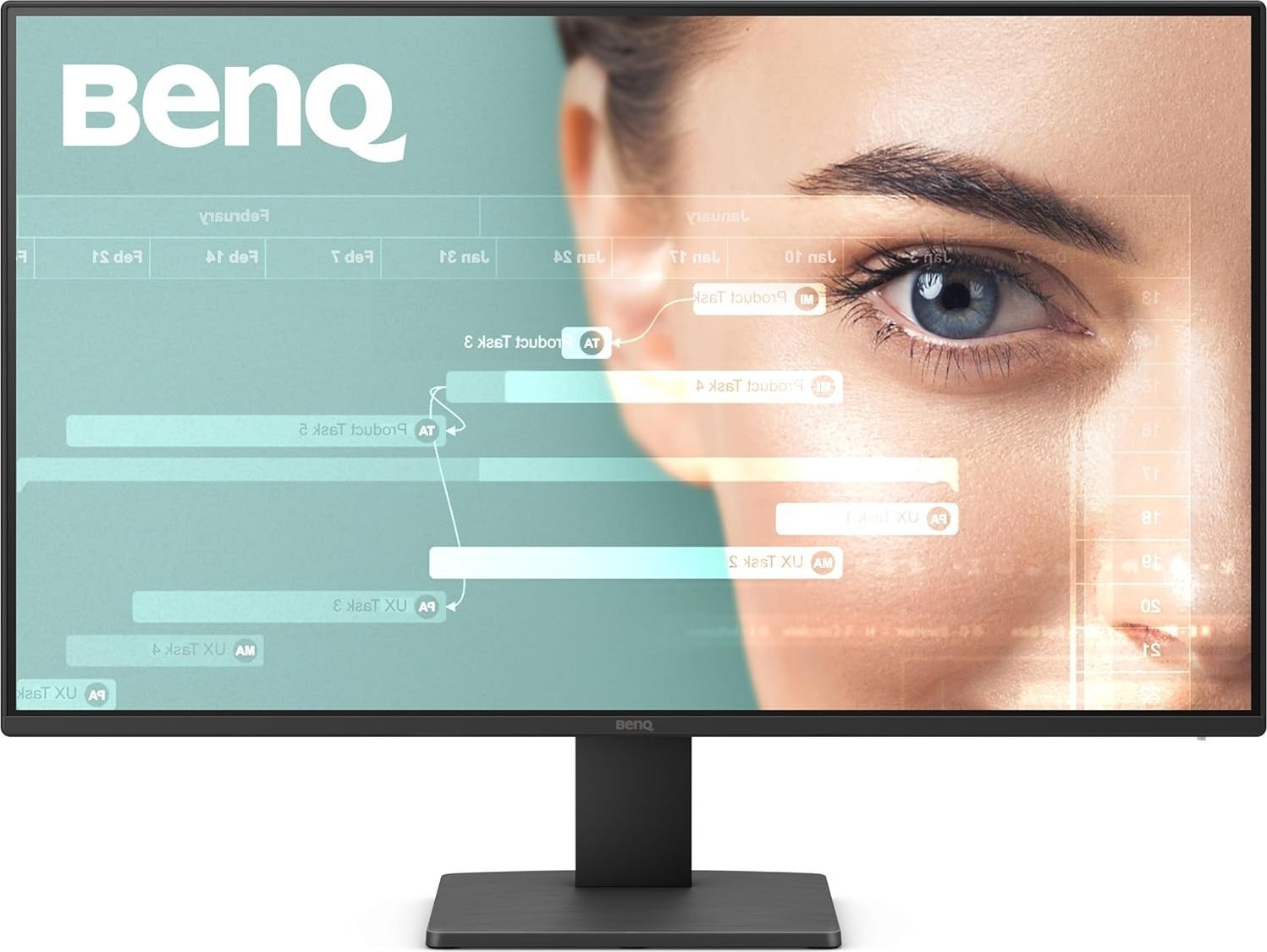 Monitor BenQ GW2491, 23.8", Full HD 100Hz, i zi