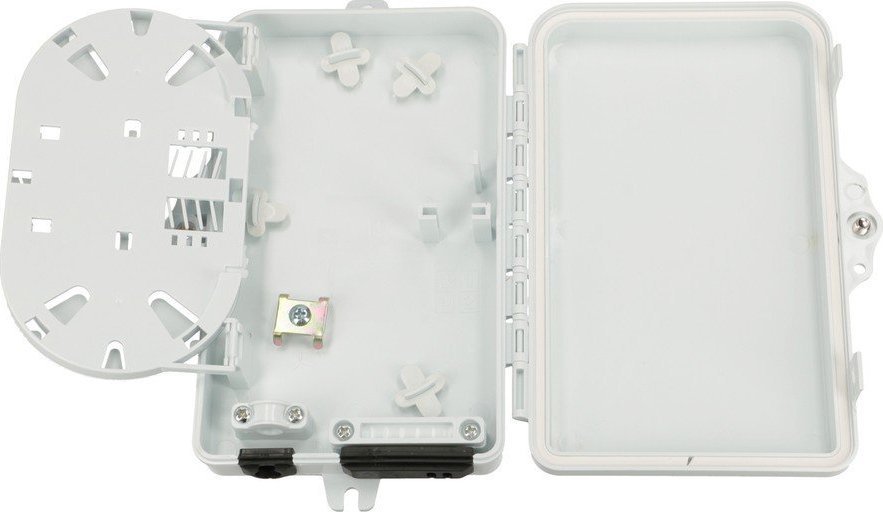 Kuti shpërndarëse fibër optike ExtraLink ALICE 2 Core, 2 porta, IP65, gri