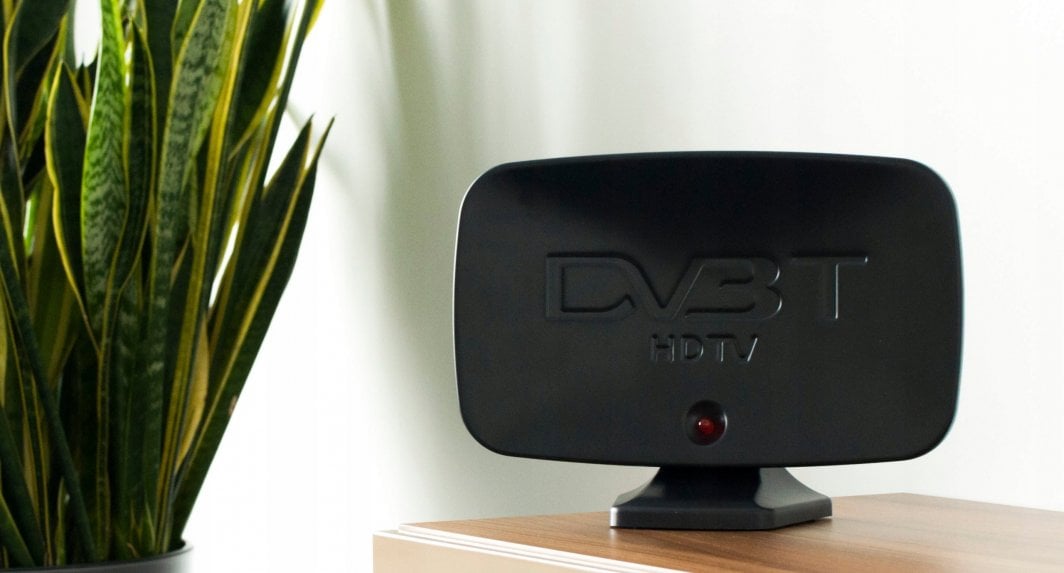 Antena TV Zelmart DVB-T, 2 në 1, për përdorim të brendshëm dhe të jashtëm