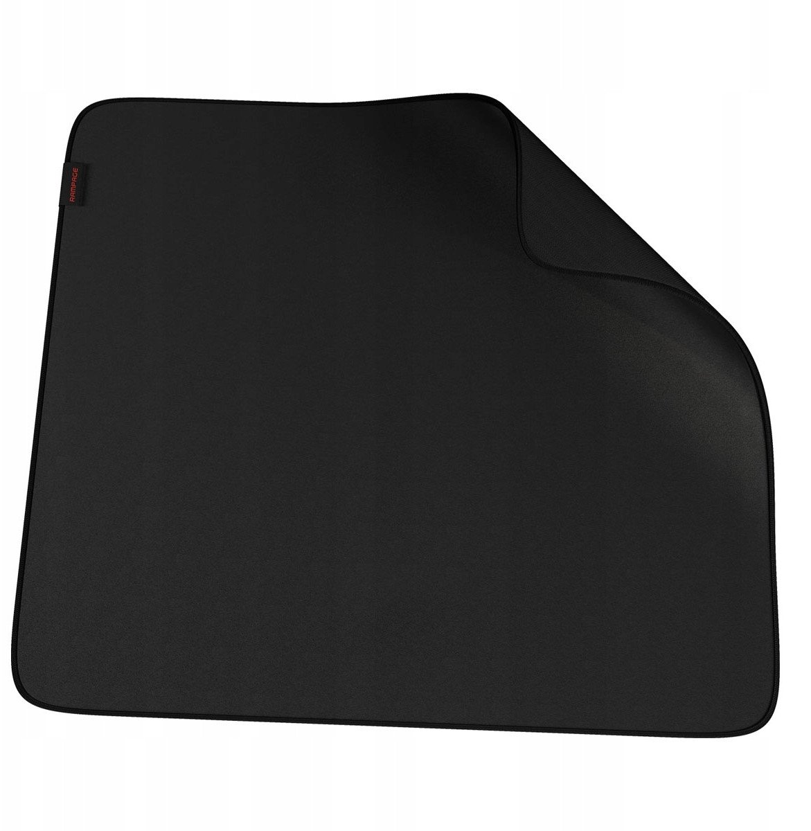 Mousepad gaming Rampage Pulsar Pro M, 350x290x4mm, skaje të qepura, i zi