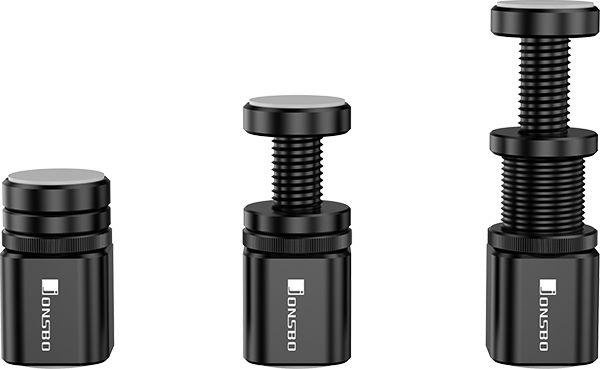 Kornizë montimi Jonsbo për mini kartë grafike VC-20, e zezë