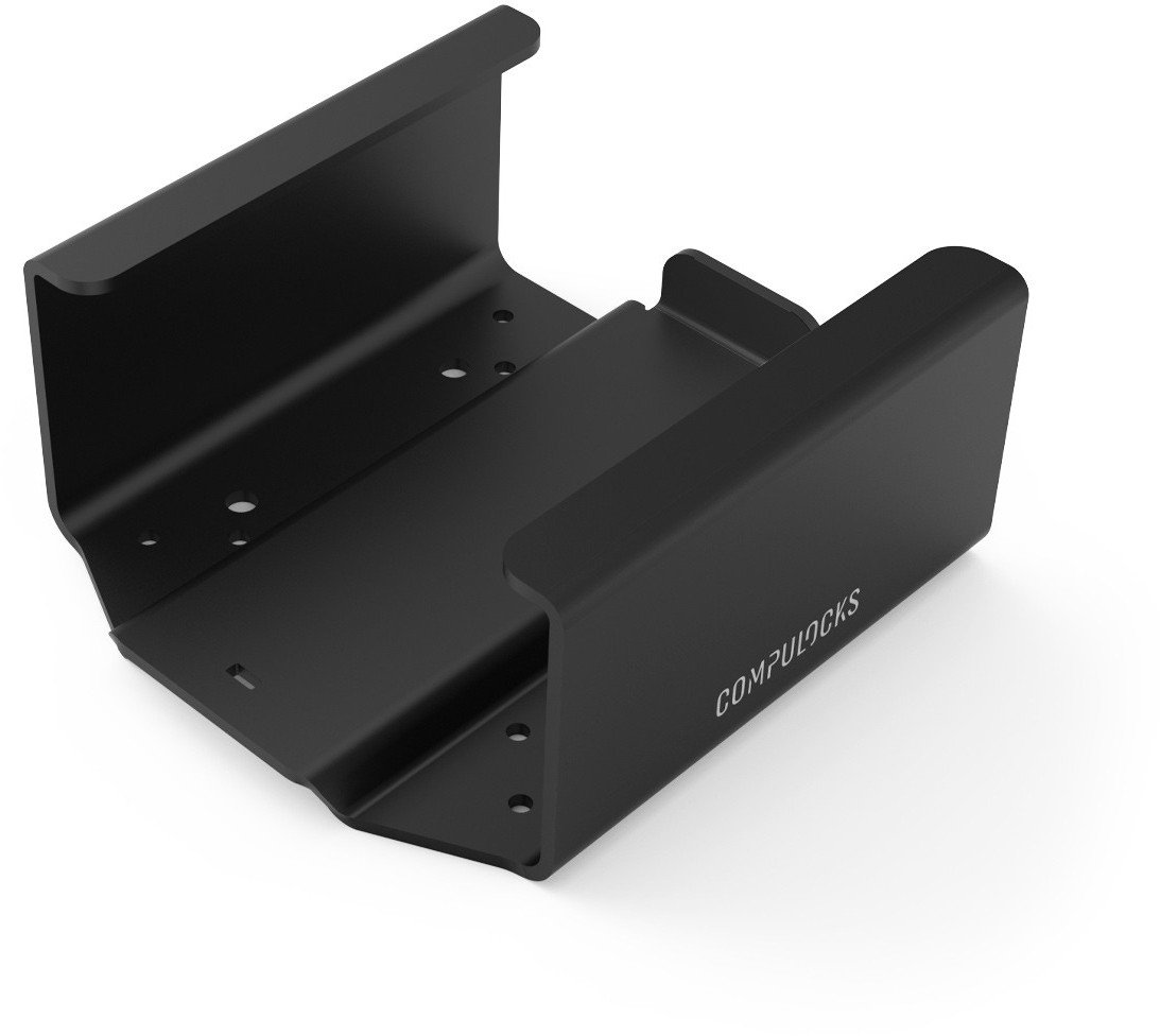 Mbajtëse sigurie për Mac mini M4 2024, alumini, me bravë, argjendtë