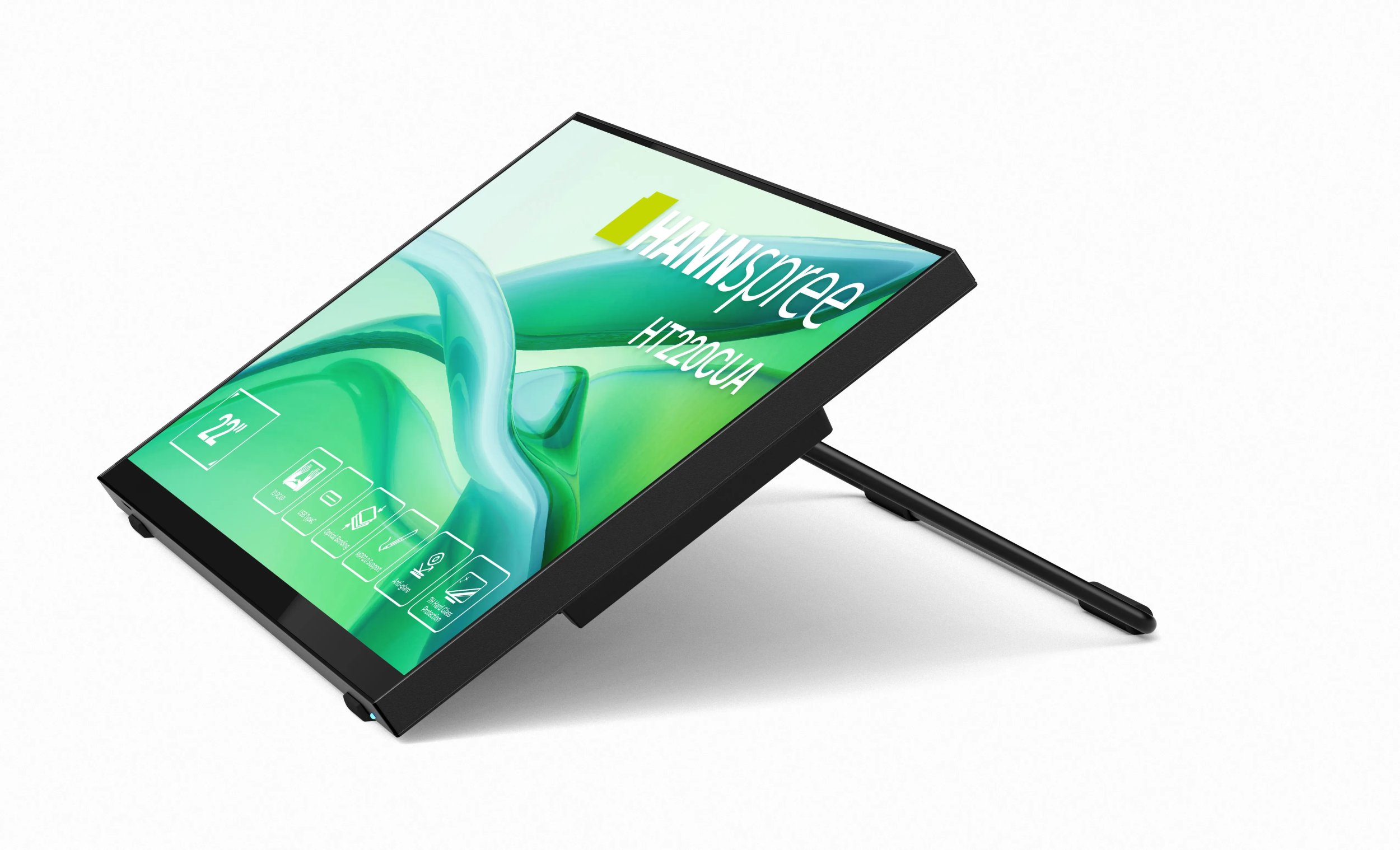 Monitor Hannspree HT220CUA, 21.4", Full HD, touchscreen, i zi