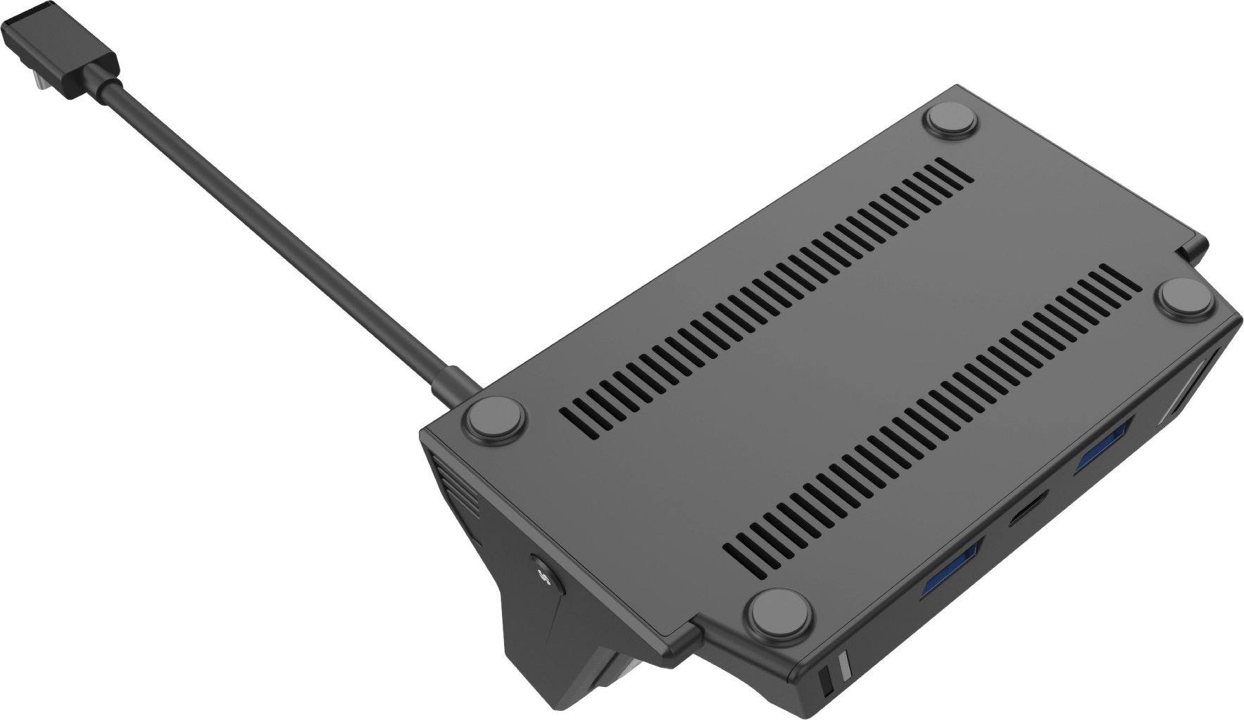 Docking station Unitek Pro D1097A për Steam Deck, 8K, 100W, e zezë