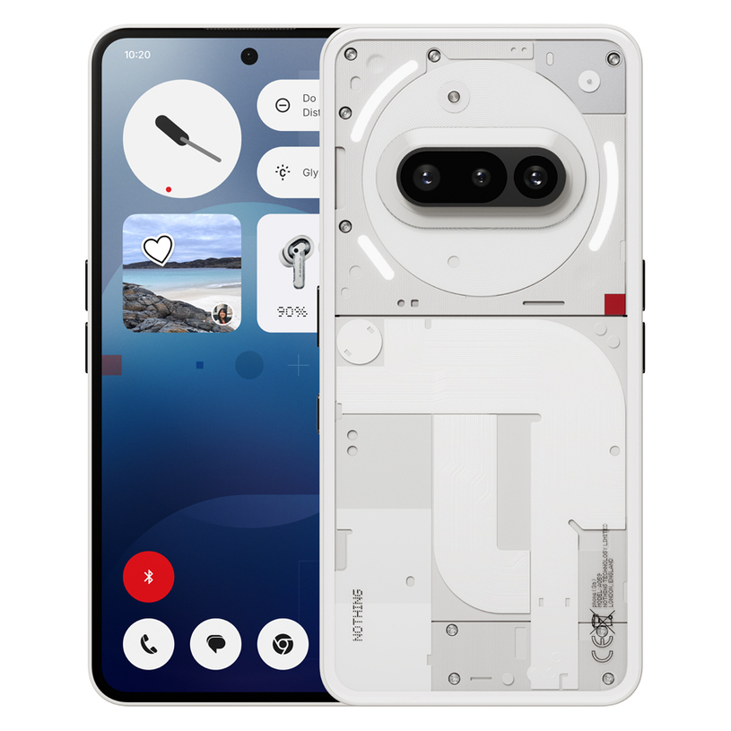 [OUTLET] Celular Nothing Phone(3a), 6.77", 12GB/256GB, i bardhë