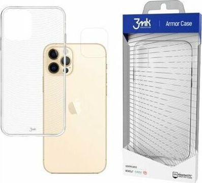 Mbrojtëse telefoni 3MK Armor Case për iPhone 12 Pro Max, e tejdukshme