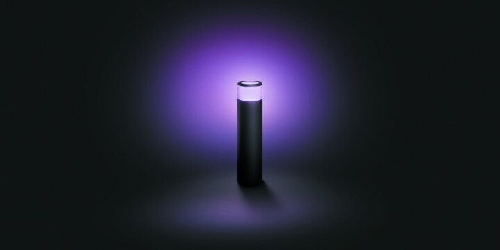 Llambë Philips HueCalla, LED, RGB, 8W, IP44, e zezë