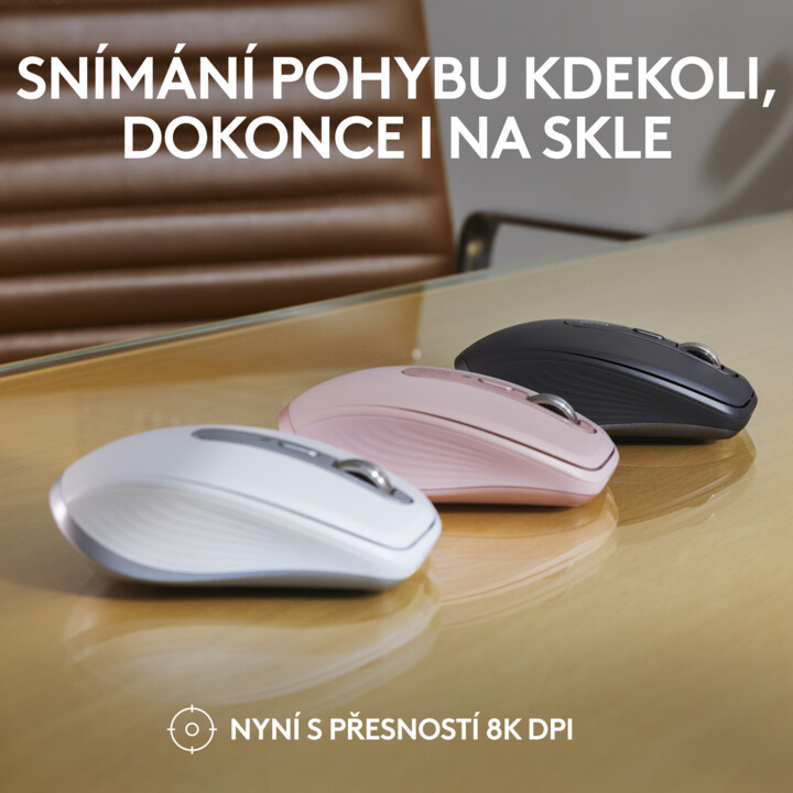 Maus Logitech MX Anywhere 3S, rozë
