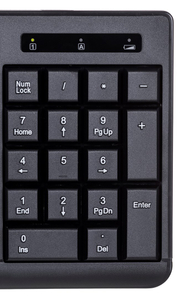 Tastierë Activejet K-3803S, USB, QWERTY, e zezë