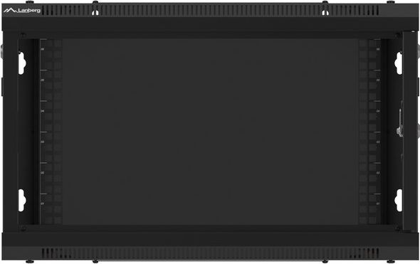 Kabinet muror rrjeti Lanberg WF01 6406 10B, 19", 6U, i zi