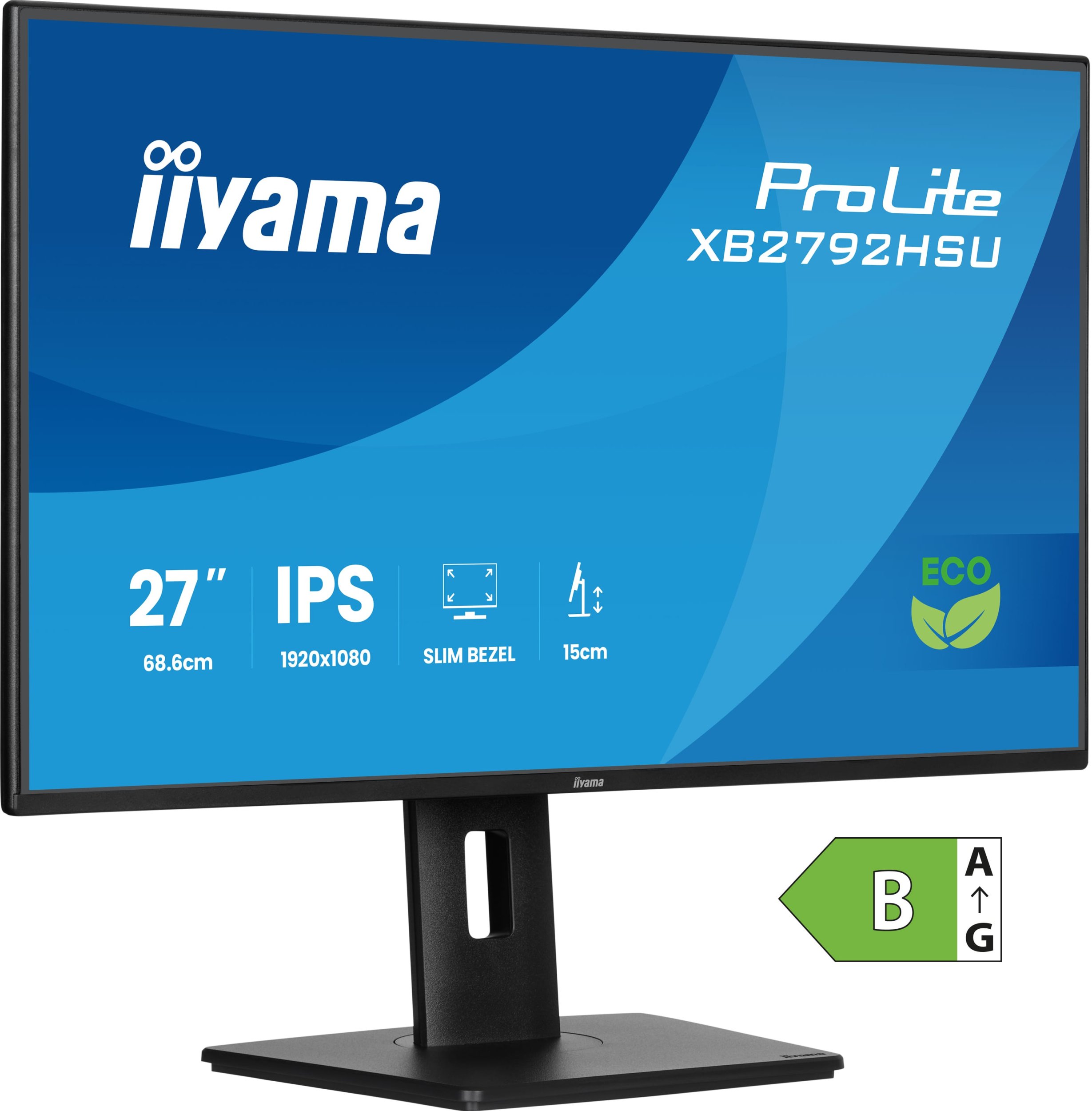 Monitor Iiyama ProLite XB2792HSU-B1, 27", Full HD, i zi