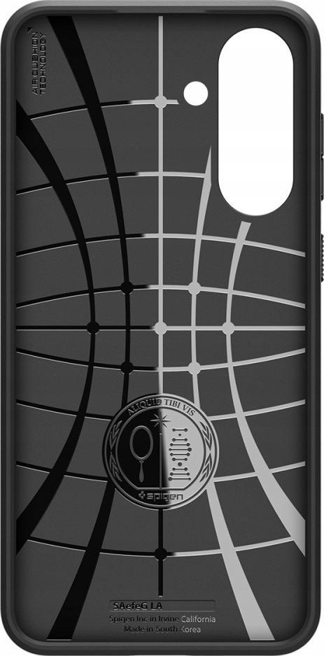 Këllëf telefoni Spigen Liquid Air, për Samsung Galaxy A56 5G, matte, i zi