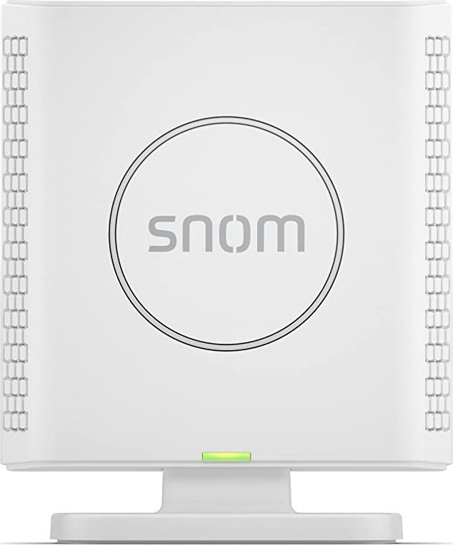 Bazë DECT Snom M400, deri 10 thirrje paralele, VoIP PBX, e bardhë