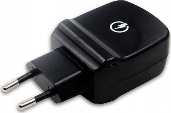 Karikues muri OPO USB A, Quick Charge 3.0, prizë europiane, i zi