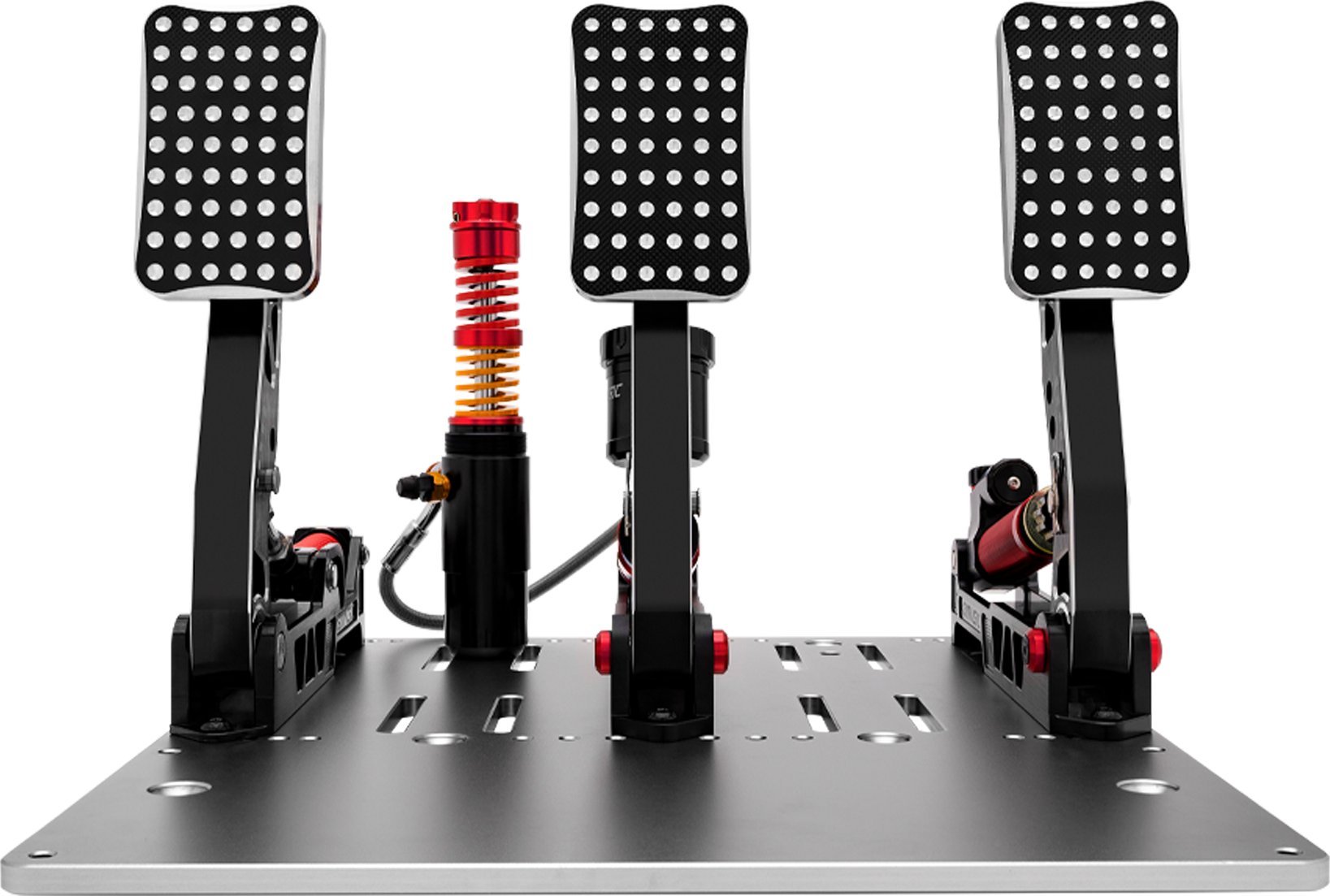 Pedale garimi Simagic P2000, set 3 pedale, load cell 100 kg, metalike