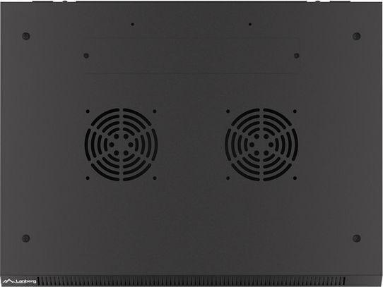 Kabinet për server Lanberg WF01-6409-10B, 19", i zi