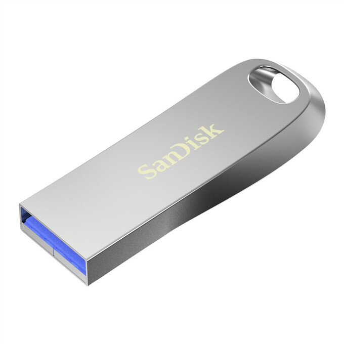 USB SanDisk Ultra Luxe 32GB, e argjendtë