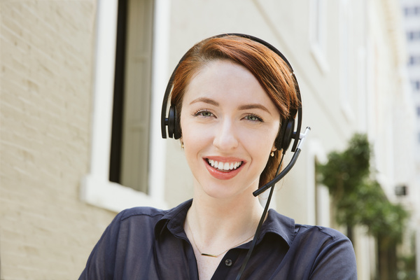 Kufje Logitech H650e, me kabllo, të argjendta