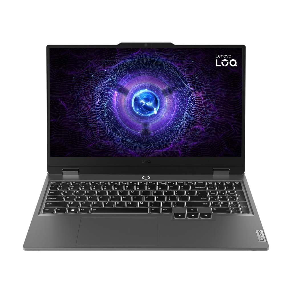 Laptop Lenovo LOQ 15IAX9, 15.6", Intel Core i5-12450HX,16 GB DDR5-SDRAM, 512 GB SSD, NVIDIA GeForce RTX 3050, i hirtë + çantë shpine